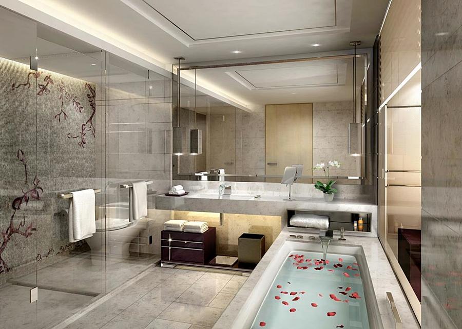 Shanghai Marriott Hotel Parkview Dış mekan fotoğraf