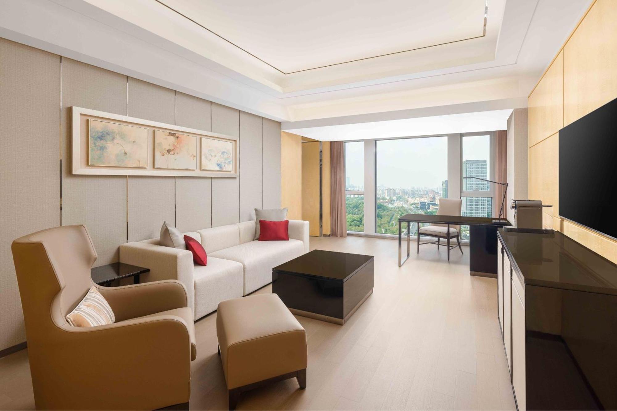 Shanghai Marriott Hotel Parkview Dış mekan fotoğraf