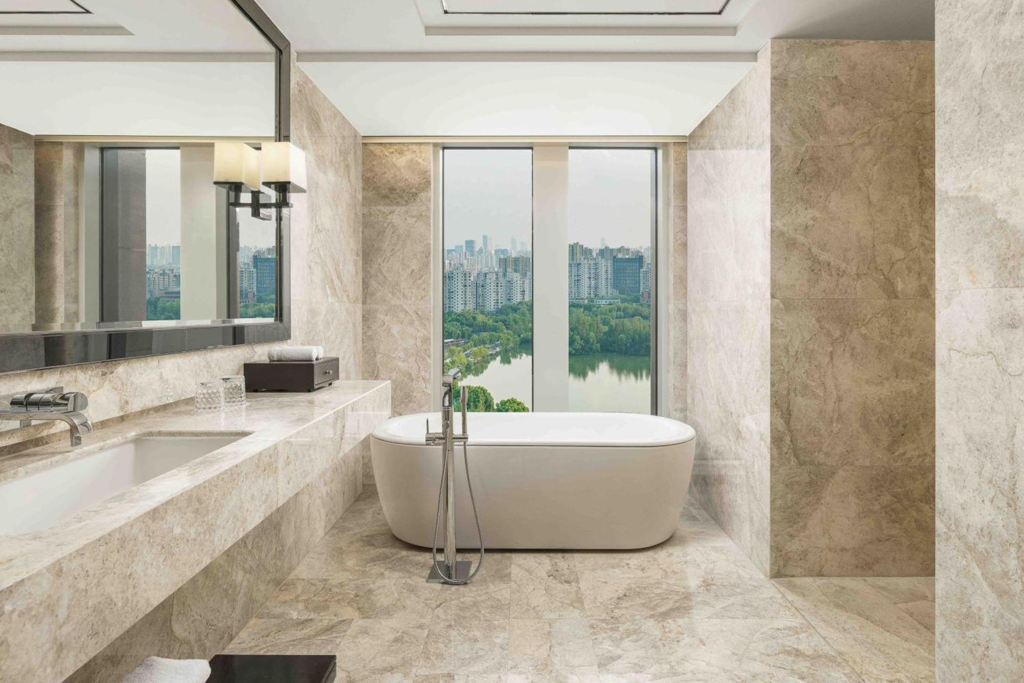 Shanghai Marriott Hotel Parkview Dış mekan fotoğraf