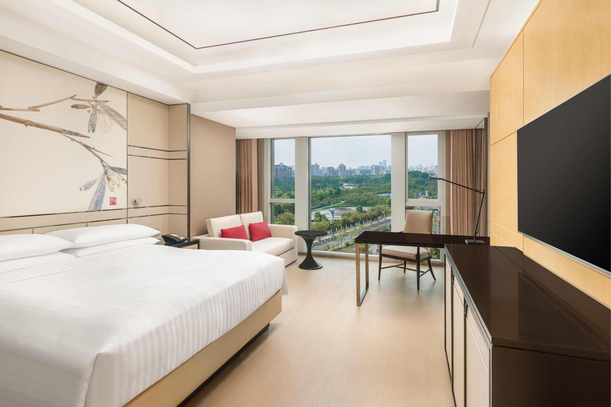 Shanghai Marriott Hotel Parkview Dış mekan fotoğraf