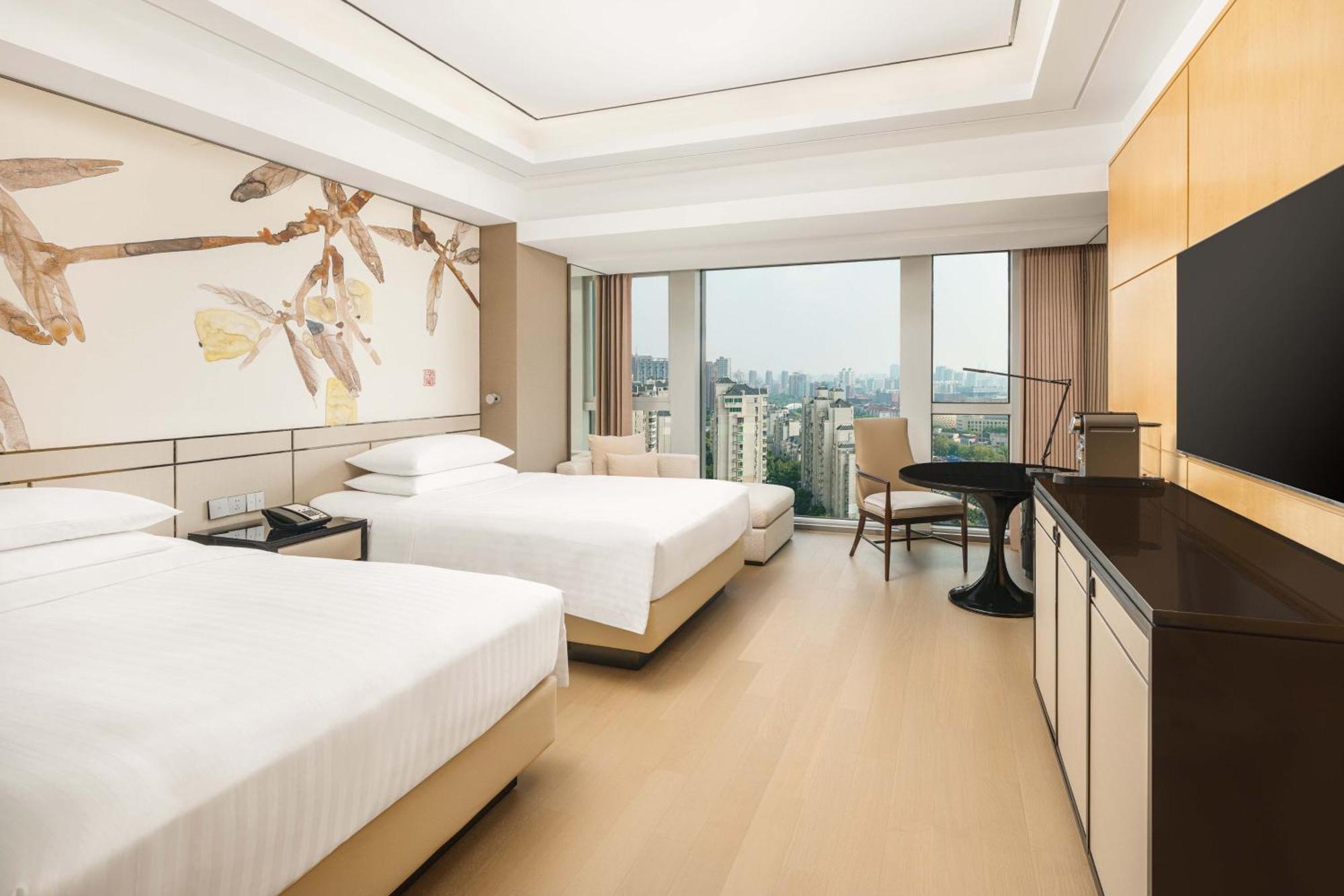 Shanghai Marriott Hotel Parkview Dış mekan fotoğraf