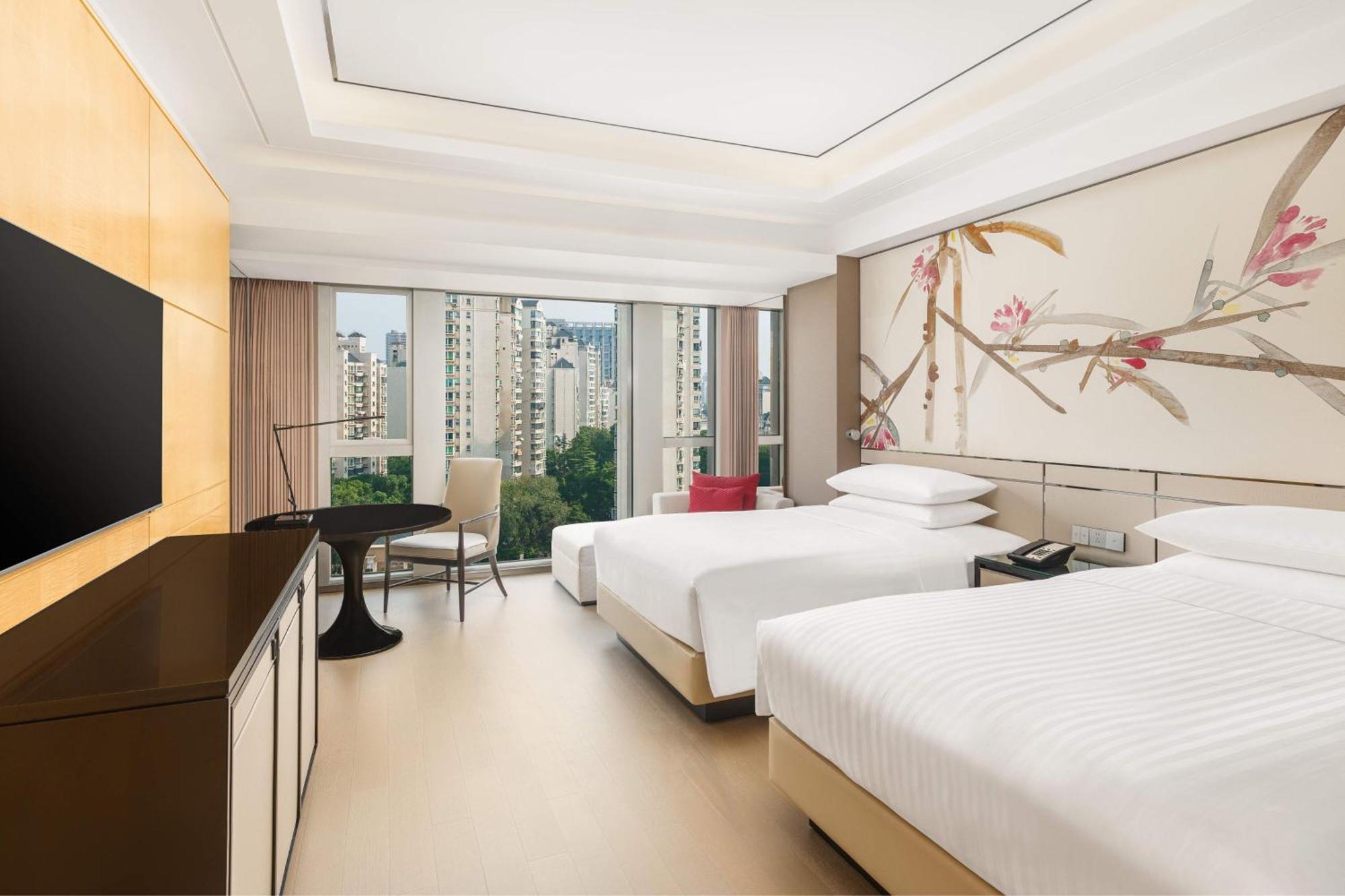 Shanghai Marriott Hotel Parkview Dış mekan fotoğraf