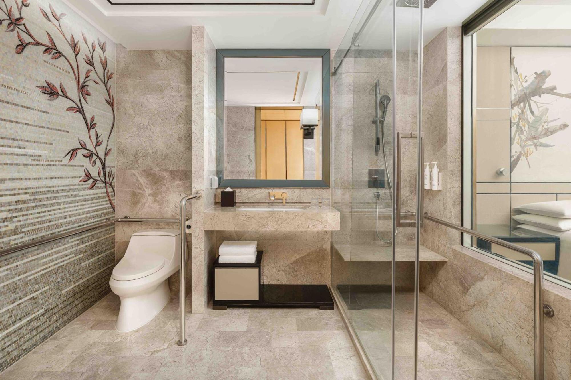 Shanghai Marriott Hotel Parkview Dış mekan fotoğraf