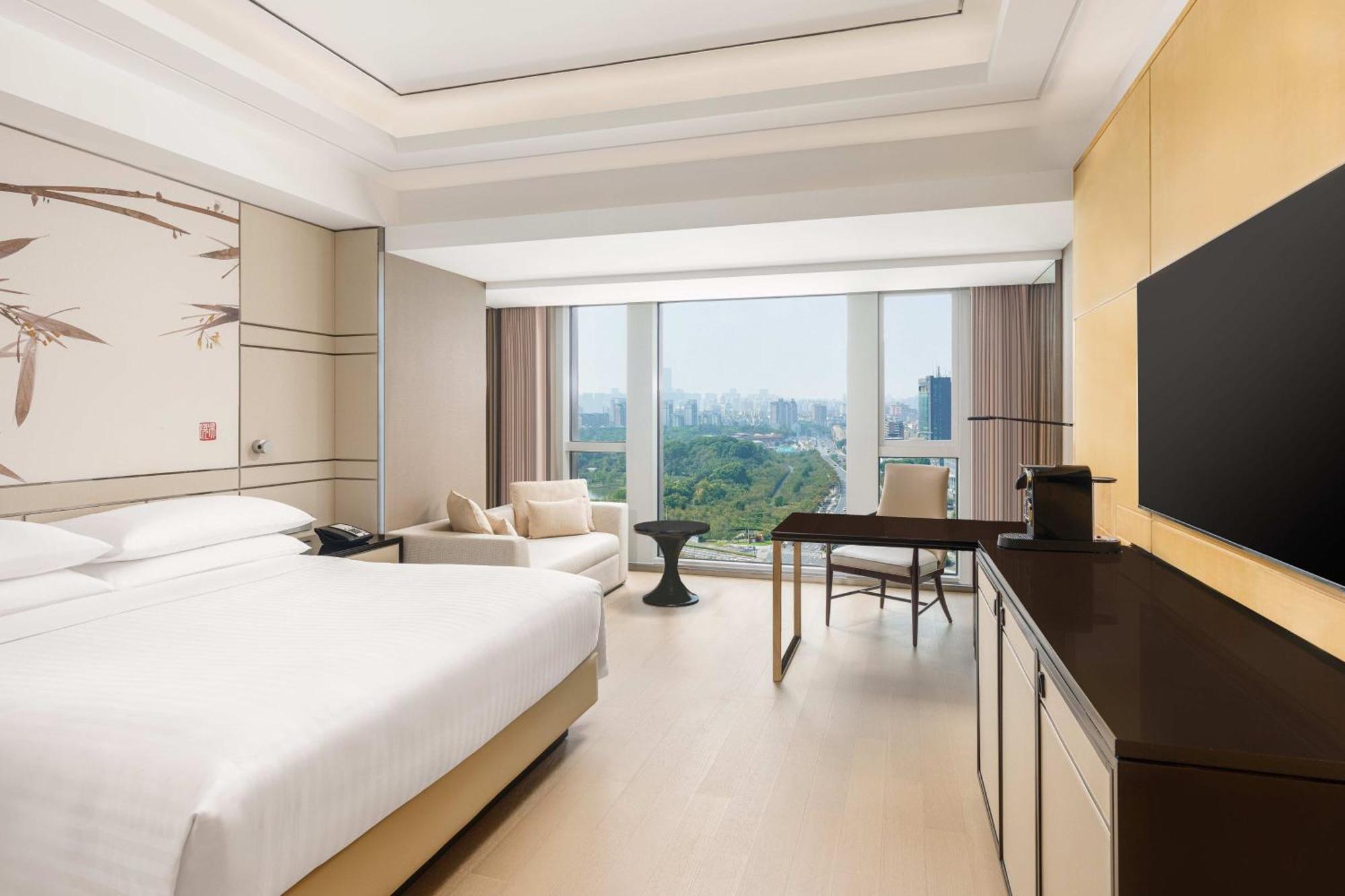 Shanghai Marriott Hotel Parkview Dış mekan fotoğraf