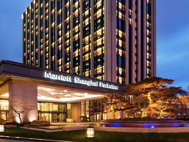 Shanghai Marriott Hotel Parkview Dış mekan fotoğraf