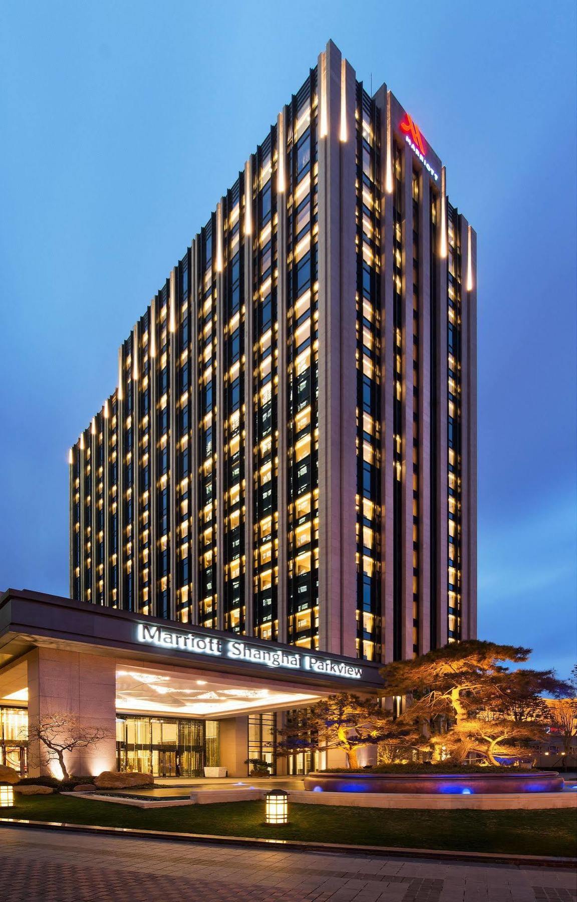 Shanghai Marriott Hotel Parkview Dış mekan fotoğraf